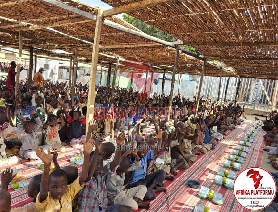 Iftar Hilfe in Afrika